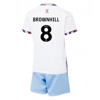 Billiga Burnley Josh Brownhill #8 Barnkläder Tredje fotbollskläder till baby 2024-25 Kortärmad (+ Korta byxor)